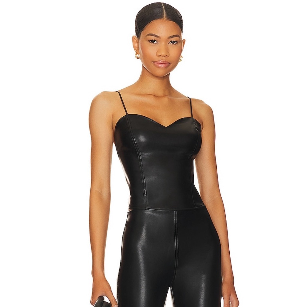 Leather top